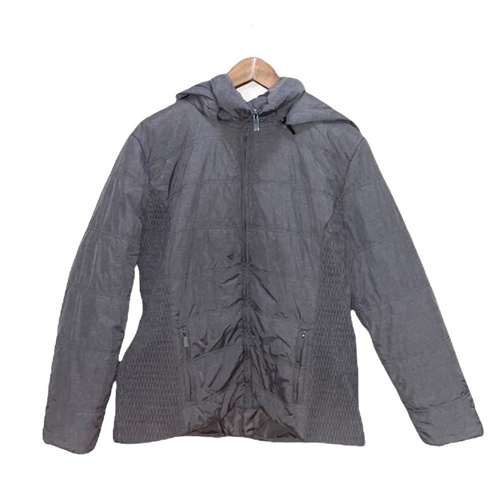 New York And Company Gray Puffer Coat Jacket Size XL